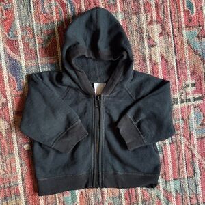 Hanna Andersson 3-6m Made in Sweden Zip Up Hoodie